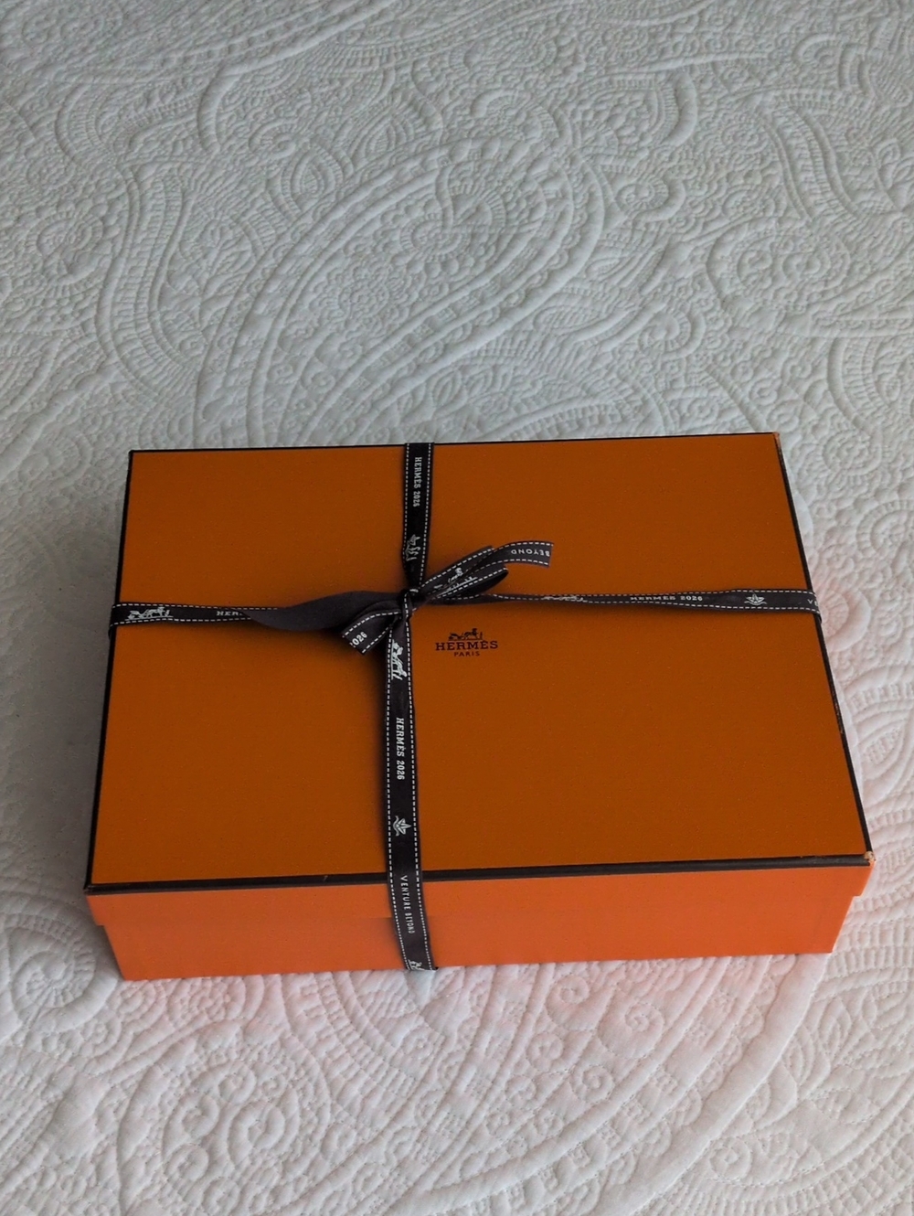 Hermes Authentic Box + Ribbon